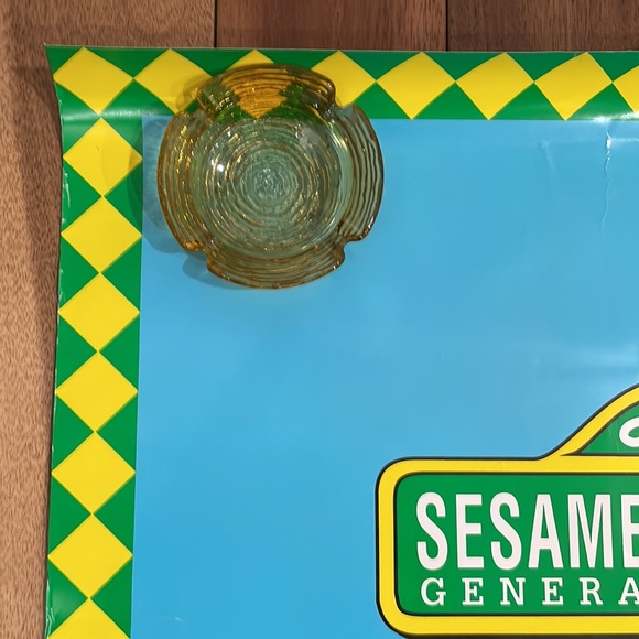 1992 Sesame Street goes back to school Jim Henson vintage poster - Picture 4 of 7